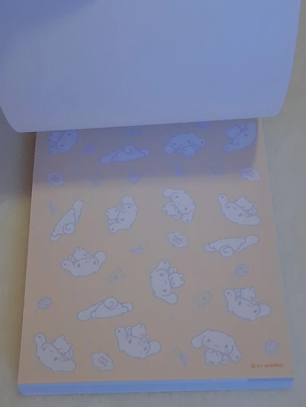 Cinnamoroll 128 Sheet Notepad W Stickers